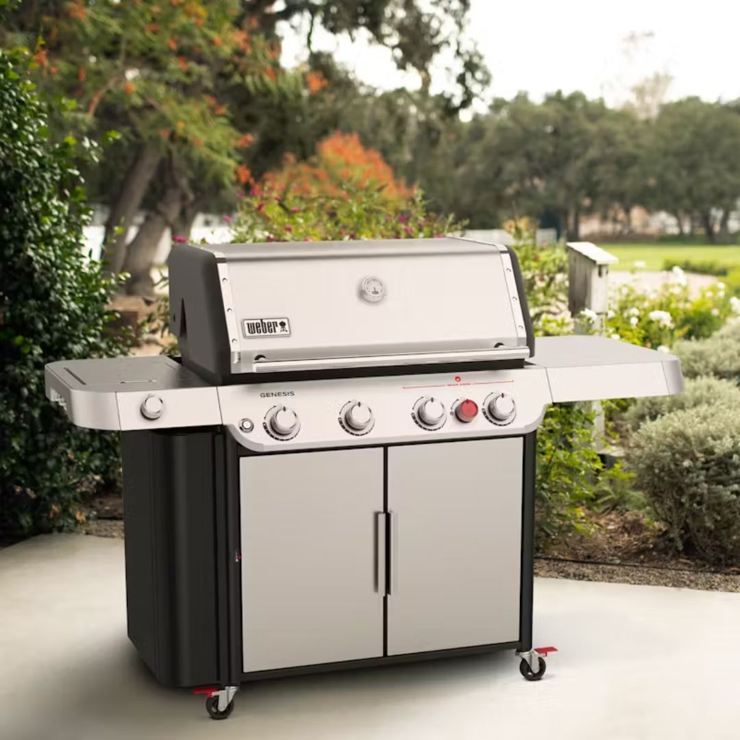 Genesis S-435 Gas Grill - Stainless Steel